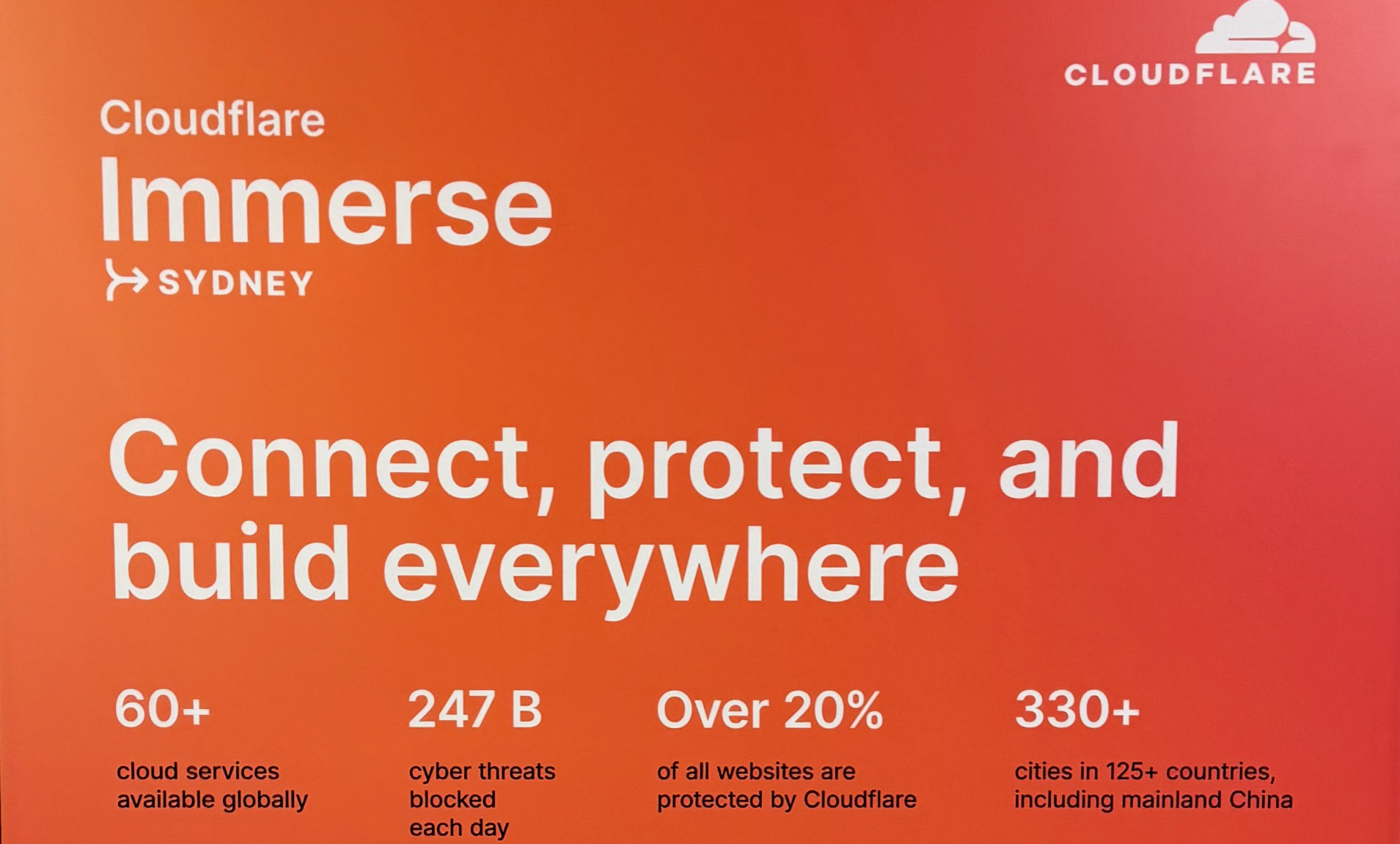Cloudflare Immerse Sydney - Notes